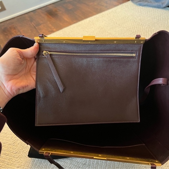 Celine Clasp Cabas Tote - Picture 13 of 16